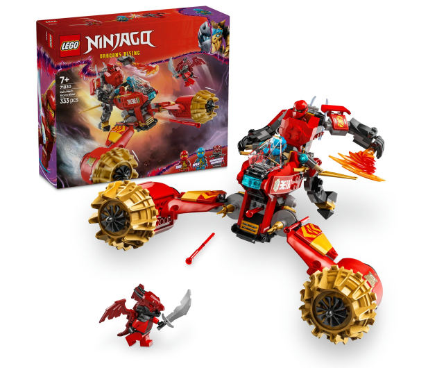 LEGO Ninjago 71830 Burzowy jeździec-mech Kaia - 1284130 - zdjęcie 2